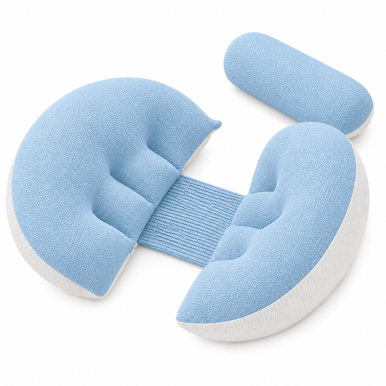 Almohada de embarazo con soporte lumbar para descanso